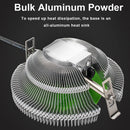 CPU Cooler Fan Heatsink for LGA 775/1150 1151 3Pin Fan Cooling Silent Radiator
