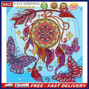 DIY Mosaic Color Butterfly Drawing Part Drill Special Shape Diamond Painting