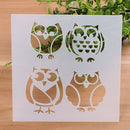 Paper Card Scrapbooking Embossing Template Wall Painting Layering Stencils