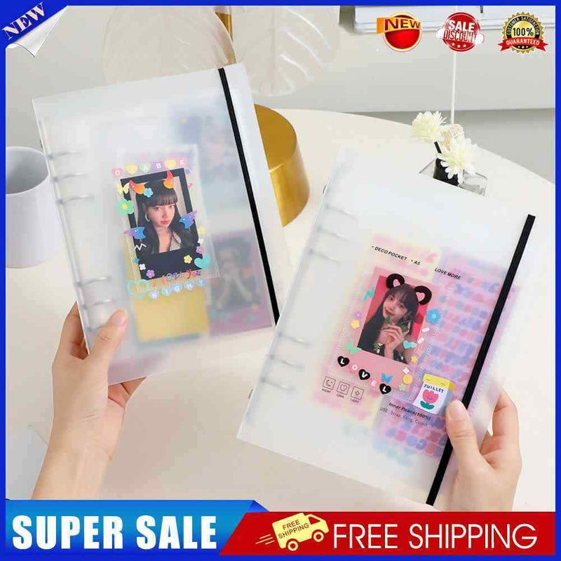 #A Photo Album Frosting Card Binder Creative Chic Diy for Student School Station