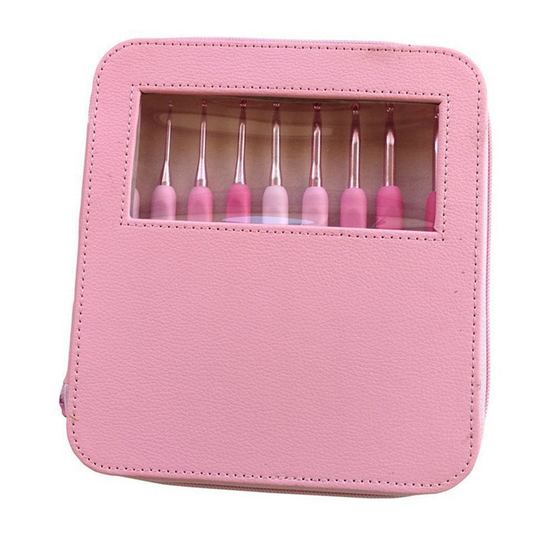 with Case Knitting Needles Knit Weave Yarn Needles Assorted Crochet Hook
