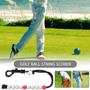 Golf Stroke Score Counter Plastic Golf Ball Beads Putt Counter Training B3Z5