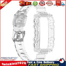 TPU Transparent Strap for HUAWEI HONOR Band 6 Soft Wristband Belt (White) Newly