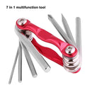 7"" 1 Bicycle Repairing Tools Portable Multifunctional Bike Maintenance Kits