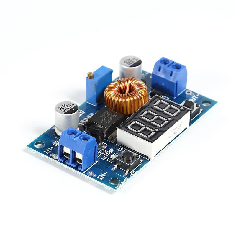 DC-DC Step Down Power Module Voltmeter 4V-38V to 1.25V-36V 5A Buck Converter
