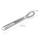 Kitchen Spring Egg Whisk Beater Steel Manual Whisk Mixer Tool Y7P4