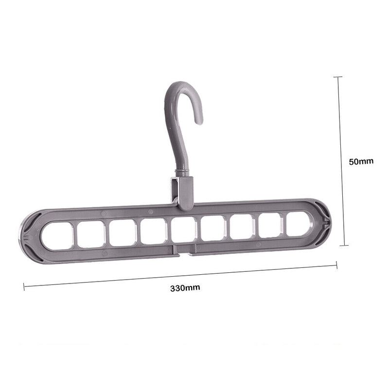 Multi-function Clothes Wardrobe Hanger Hook Laundry Clothing Home Hanging Shelf