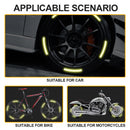 Universal Wheel Hub Stickers, Tires, Rim Tape, Stripes, Decals for Fah