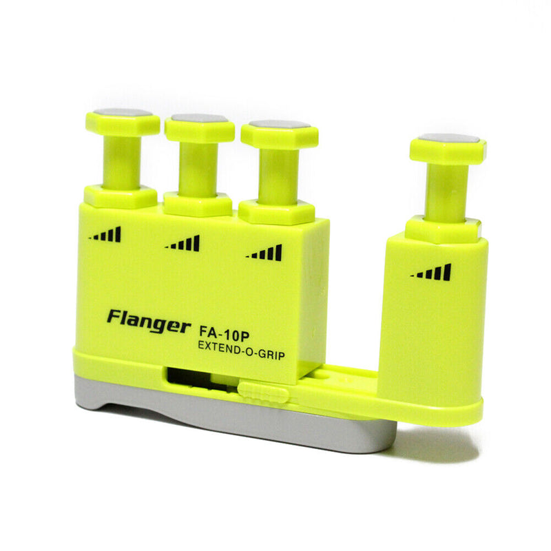 Flanger Piano Finger Trainer Exerciser Guitar Finger Strength Tool (Green) Newly