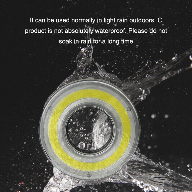 COB LED Camping Lantern Tents Lamp Mini Portable Fishing Light Battery Powe