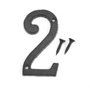 Metal Digital Number Doorplate Indoor Corridor House Apartment Sign Plate Decor