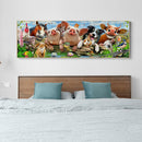 Cross Stitch Kits 11CT Stamped DIY Animal Full Embroider Embroidery Craft