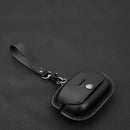 Leather Wireless Headset Protective Case Cover for Sony WF-1000XM4 (Black) Newly