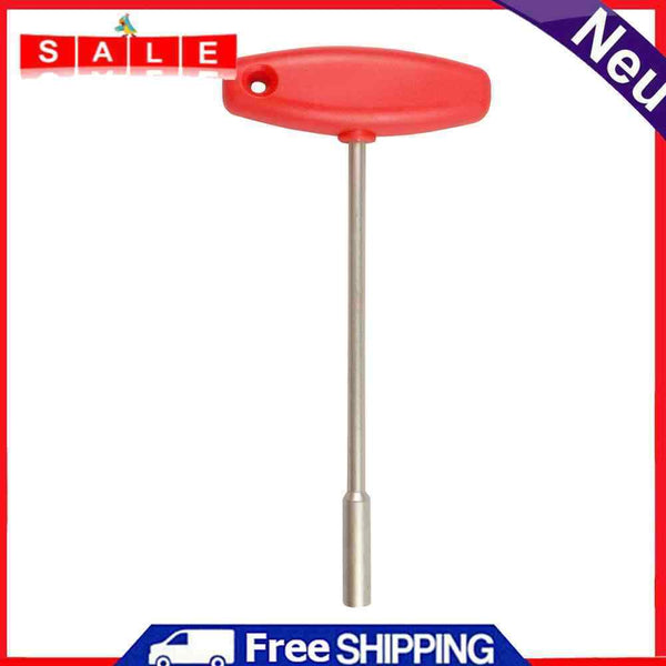 MTB Concealed Spoke Wrench Bicycle T Shaped Sleeve Spoke Cap Tool 3.2/4.7/5.5mm