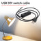 USB Power Cable 2 Pin USB 2.0 Male Cord Extension DIY with Switch (Black)