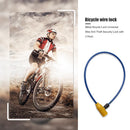 Metal Bicycle Lock Universal MTB Road Bike Anti Theft Security Lock (Blue) Newly