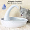 Automatic Cat Water Drinking Fountain Electric Pet Dog Swan Drinker Pump Newly