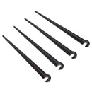 11cm 50pcs Durable Plastic Hooks Solid Stems Support Holder for 4/7 Drip B