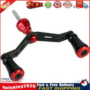 Spinning Fishing Reel Carbon Handle Wheel Rock Arms Grip Knob Tool (Red) Newly