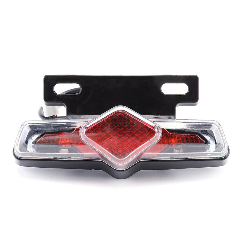 36-60V Electric Bicycle Lamp with Turn Signal Waterproof LED E-Bike Taillights