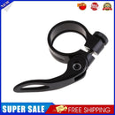 31.8mm MTB Bike Cycling Saddle Seat Post Clamp Quick Release QR Style Black