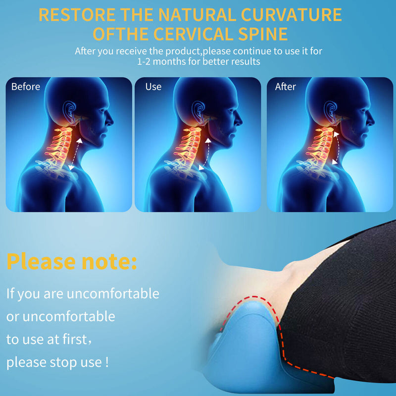Neck and Shoulder Relaxer Neck Muscle Relax Tool for Cervical Spine Alignment