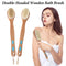 Double Side Head Bristle Bath Brush Shower Brush Body Exfoliating Cleaner
