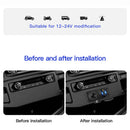 Car Motorcycle Charger QC3.0+PD USB Charger Cigarette Lighter Socket Panel