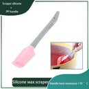 Heat-resistant Body Use Silicone Wax Spatulas Stirring Tool Home Mixing Spoon
