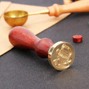 Scrapbooking Album Decor Craft Sealing Wax Stamp DIY Plants Pattern Seal St