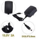 13.5V DC 2A Adapter AC 100~240V 50/60Hz, DC Converter Power Supply 5.5*2.5mm