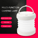 Foldable LED Lantern Charging Magnetic Camping Tent Fishing Lamp (White)