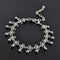 Women Beach Daisy Flowers Anklet Bracelet Bell Tassel Foot Jewelry Ankle Chain