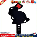 Acrylic Hollow Easter Bunny Ornaments Backyard Lawn Stake Yard Decor (F) Newly