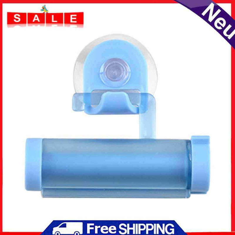 PrettyGood7 Toothpaste Hanging Suction Roller Blue