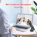 Mini Cell Phone Cardioid Microphone Portable Handheld Karaoke Audio Microphones