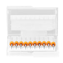 10pcs Circuit Board PCB Drill Bits Tungsten Steel Twist Drill Bits (0.8mm) Newly
