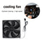 TEUCR Computer Case Fan Cooler PC Cooling Accessories 3000RPM High Air Volume