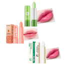 Long-lasting moisturizing Aloe Vera Lipstick Lip Balm Lip Care Color Changing