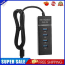 Universal USB Hub Docking Station PC Accessory Plug-and-Play (4 Port-120cm)