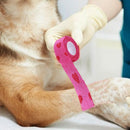 Pet Dog Cat Elastic Bandage Non-woven Pet Self Adherent Wound Tape (M)