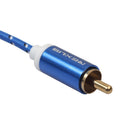 3.5mm Male to 2 RCA Male Aux Audio Cable for Amplifier Phone Edifer (10m)