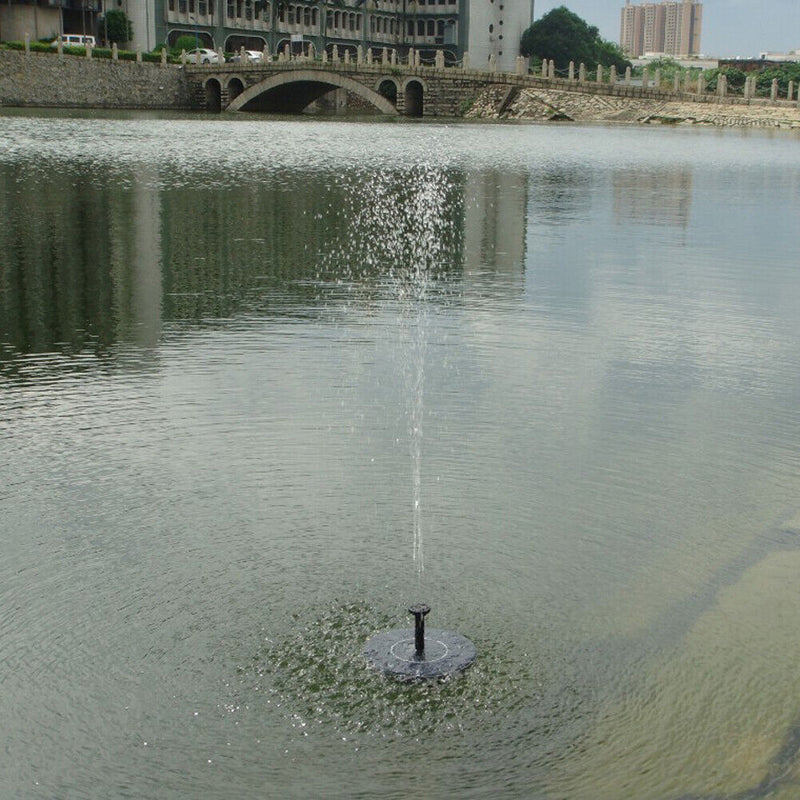 Solar Floating Fountain Outdoor Garden Pond Pool Decor Water Fountain Pump