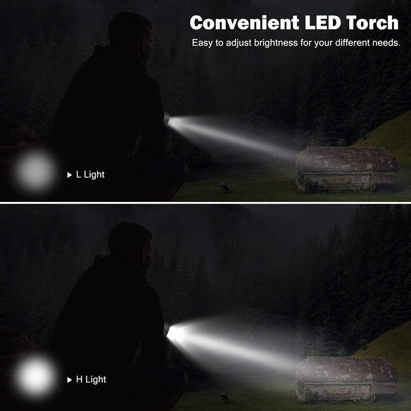 Emergency Rescue Flashlight Charging Power Bank Radio Receiver Mobile Power