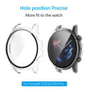 Watch Protective Cover for Amazfit GTR3/GTR3 Pro Case (Transparent White) Newly