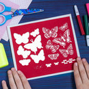 Butterfly Paper Cut Dies Clear Silicone Transparent Animal Seal Stamping Mold