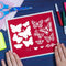 Butterfly Paper Cut Dies Clear Silicone Transparent Animal Seal Stamping Mold