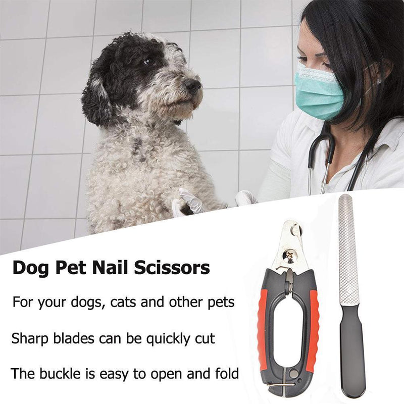 Dog Nail Trimmer Pet Nail Claw Clipper Pet Stainless Steel Scissors Toe Pf