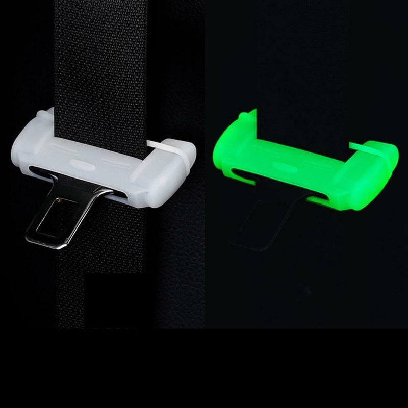 Car Seat Belt Buckle Clip Silicone Anti-Scratch Cover Safety Accessories 4 hot.