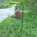 LED Kettle Solar Light Watering Can Sprinkle Fairy Lamp Garden Decor (B) Newly